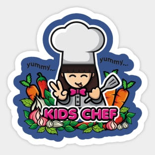 Kids Chef Sticker